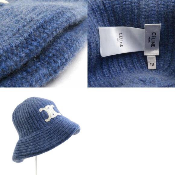CELINE Blue Hat - Picture 5 of 5